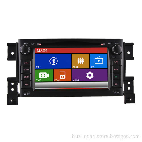 Car DVD Player for Suzuki Grand Vitara with GPS Navigation (HL-8164GB)